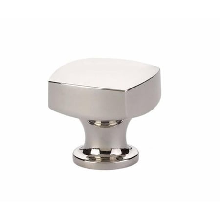 Patioplus 1.5 in. Freestone Cab Knob, Polished Nickel PA3251326